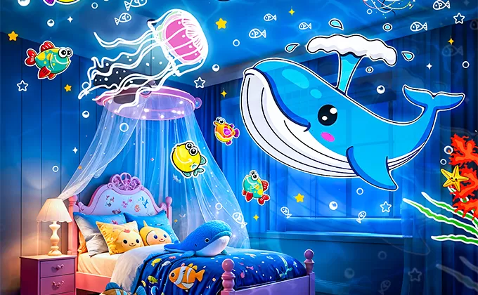 For Bedroom: How Kid’s Film Projection Lamps Drive Retail Differentiation in Bedroom Category