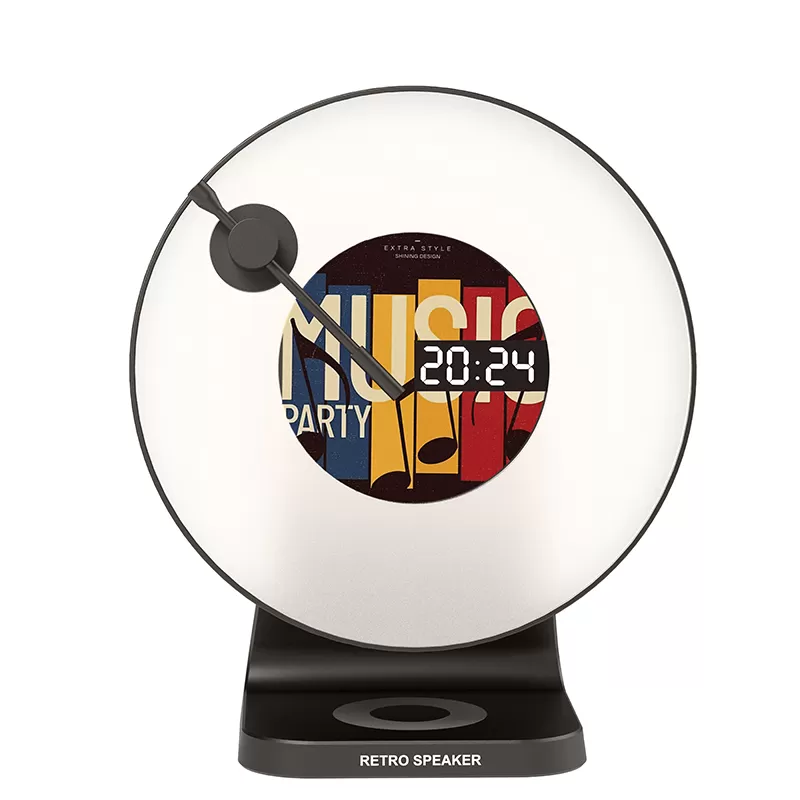 WH-J11 Vertical Turntable Wireless Charging Speaker