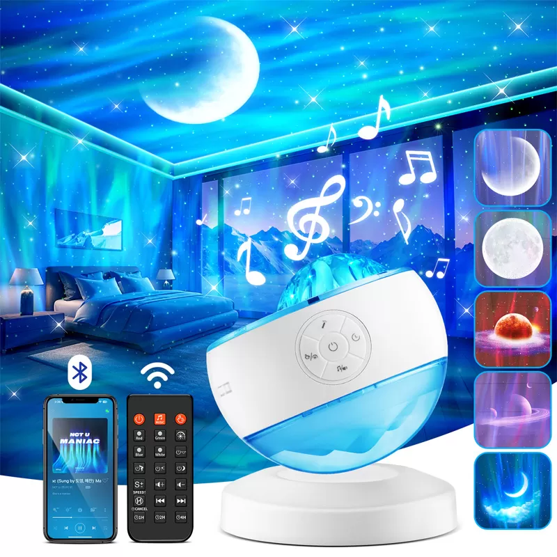 WH-E24 Glacier Northern Lights Projector Light