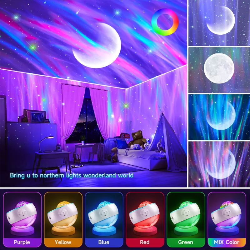 WH-E24 Glacier Northern Lights Projector Light