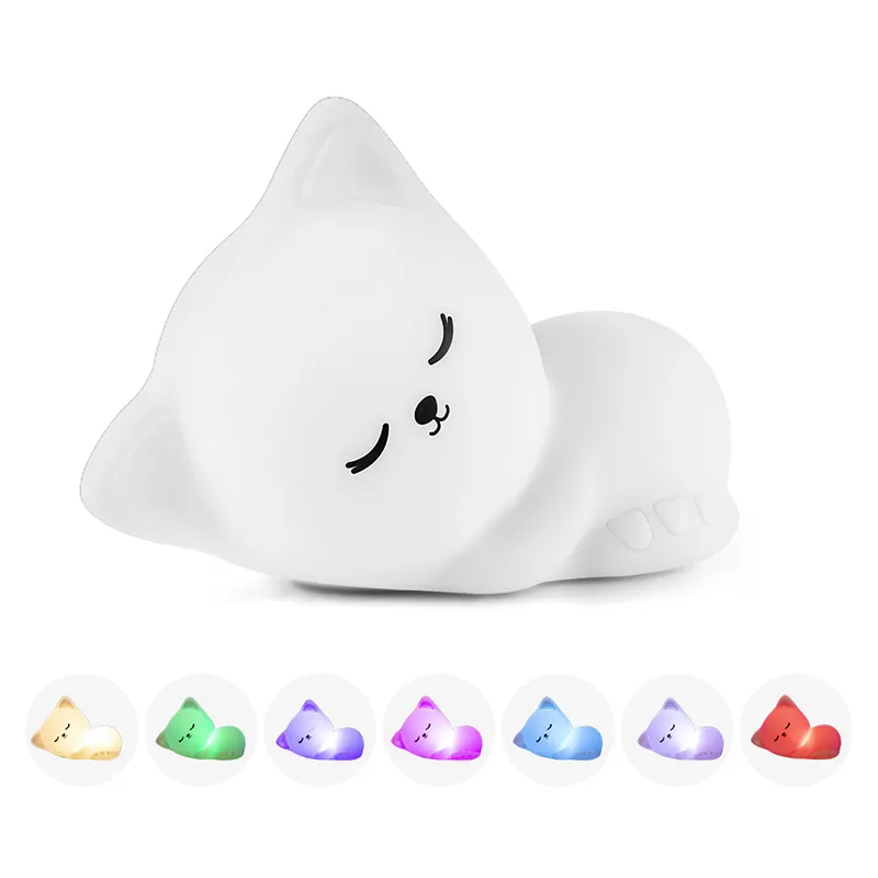 WH-A16 Sleeping Kitten Night Light