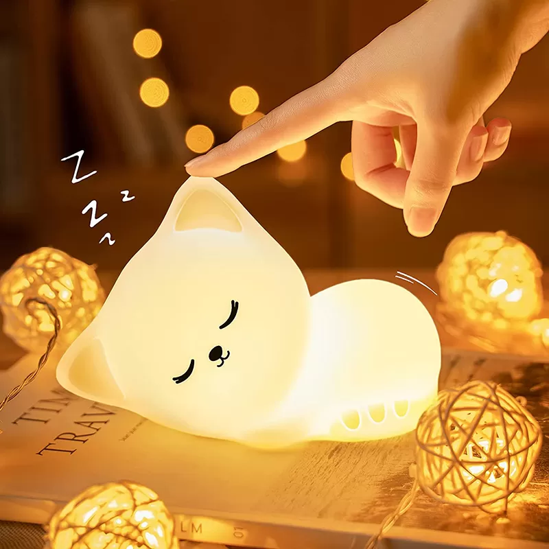 WH-A16 Sleeping Kitten Night Light