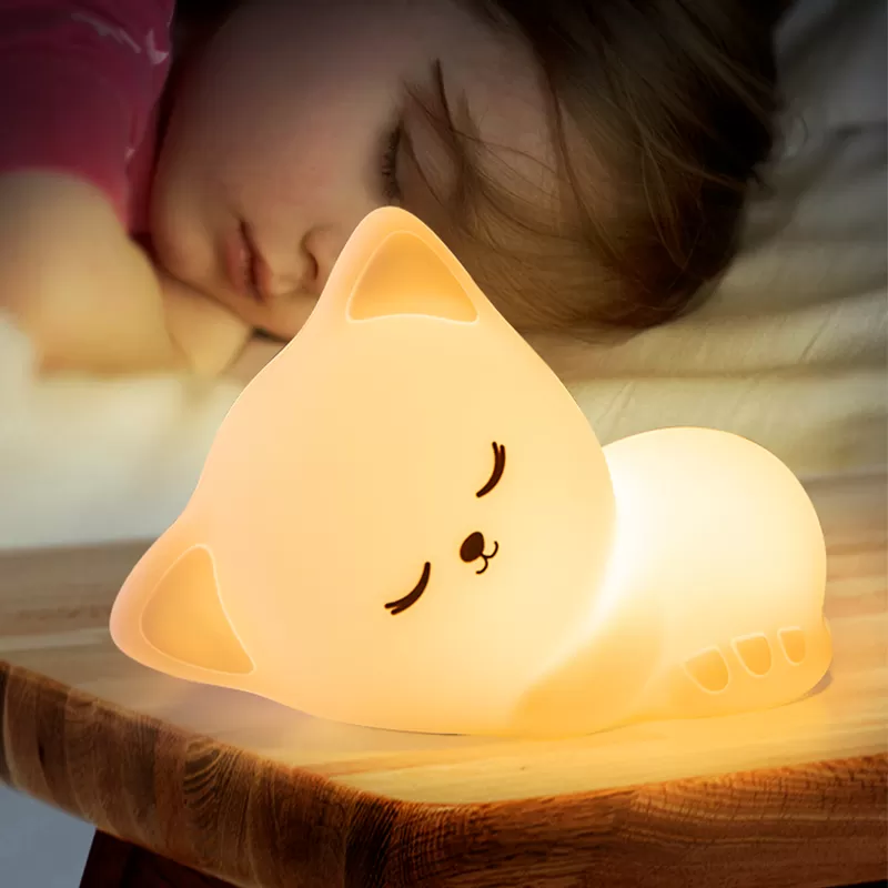 WH-A16 Sleeping Kitten Night Light