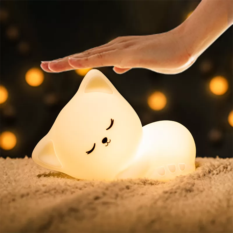 WH-A16 Sleeping Kitten Night Light