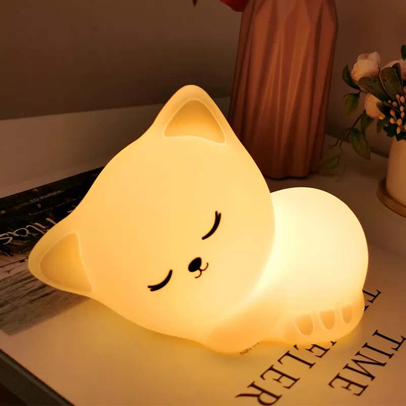 WH-A16 Sleeping Kitten Night Light