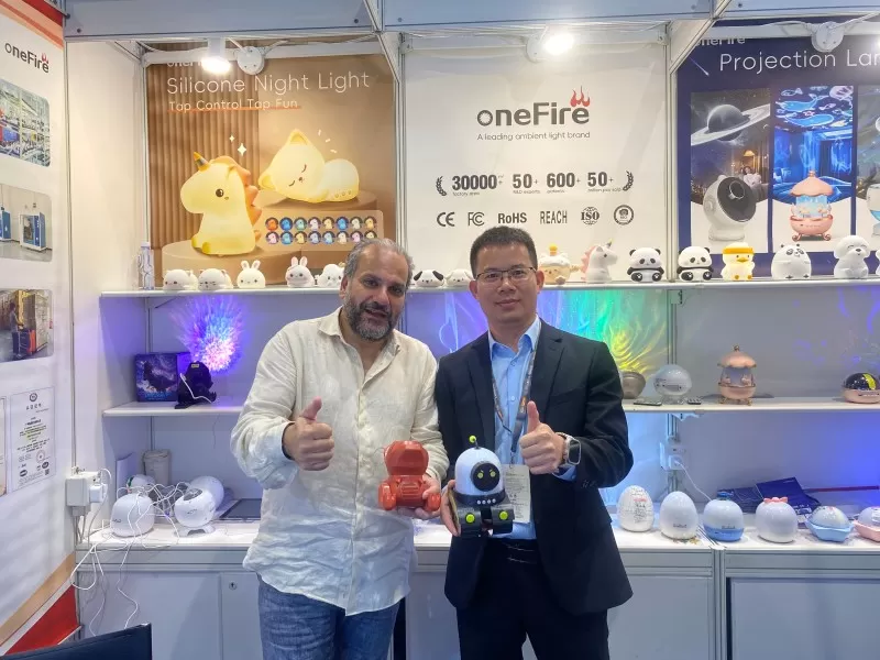 Onefire Impresses at Hong Kong International Autumn Lighting Fair 2025 with Next-Generation Bluetooth Speaker Lamps Onefire Impresses at Hong Kong International Autumn Lighting Fair 2025 with Next-Generation Bluetooth Speaker Lamps
