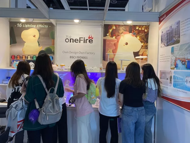 Onefire Shines at Hong Kong International Spring Lighting Fair 2025 with Innovative Gift & Ambient Lighting Onefire Shines at Hong Kong International Spring Lighting Fair 2025 with Innovative Gift & Ambient Lighting