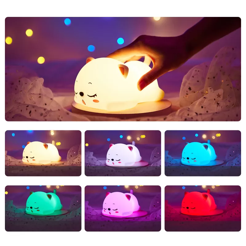 WH-A17 Snoring Cat Night Light