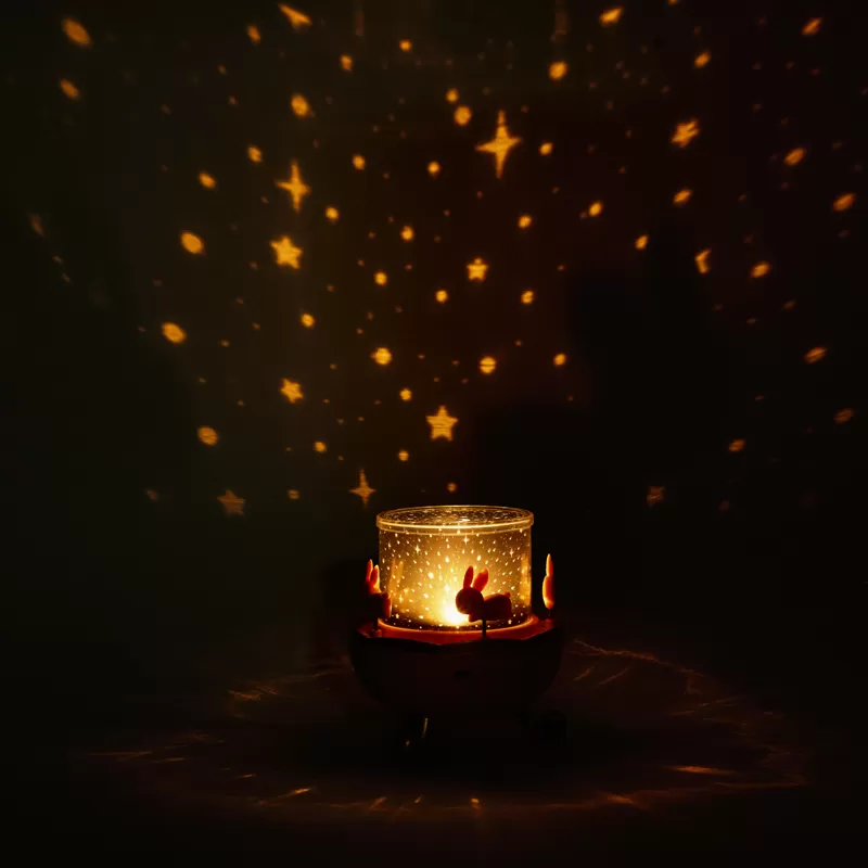 WH-E11 Bunny's Carousel Projector Light