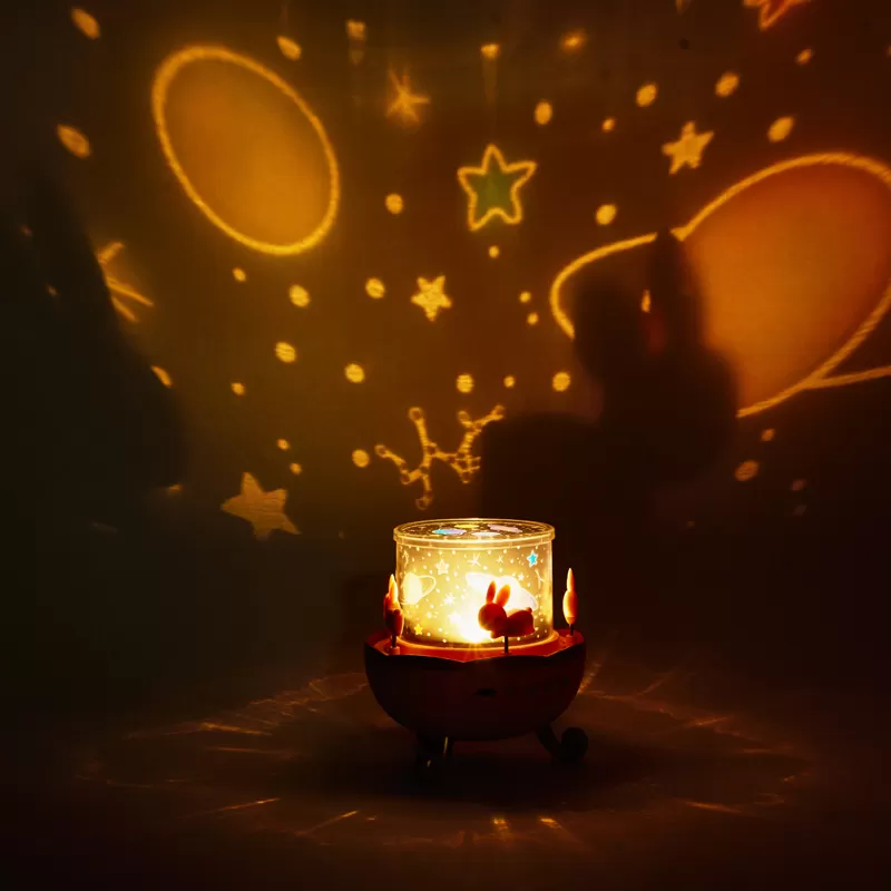 WH-E11 Bunny's Carousel Projector Light