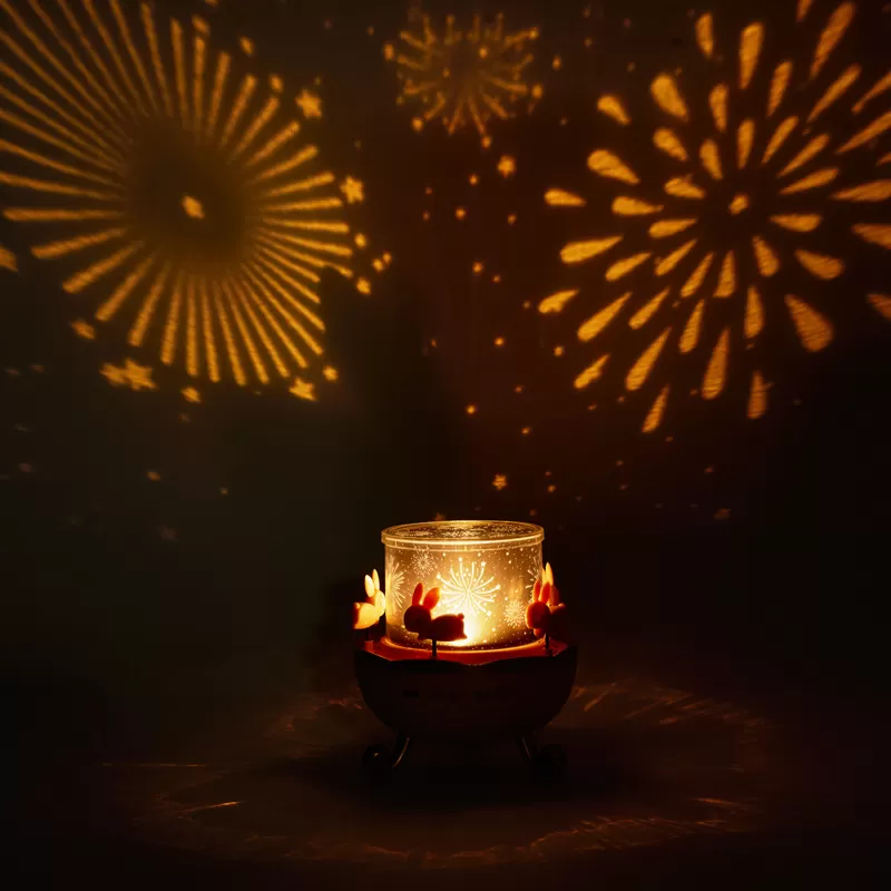 WH-E11 Bunny's Carousel Projector Light