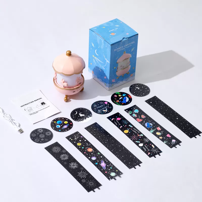 WH-E11 Bunny's Carousel Projector Light