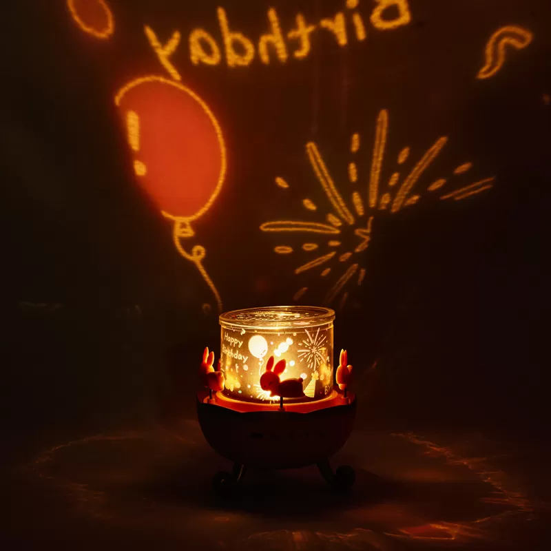 WH-E11 Bunny's Carousel Projector Light