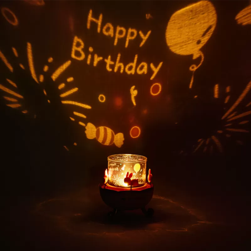 WH-E11 Bunny's Carousel Projector Light