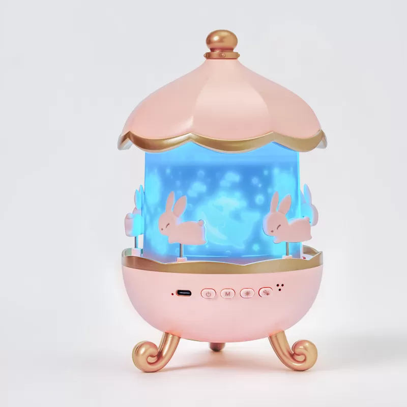 WH-E11 Bunny's Carousel Projector Light