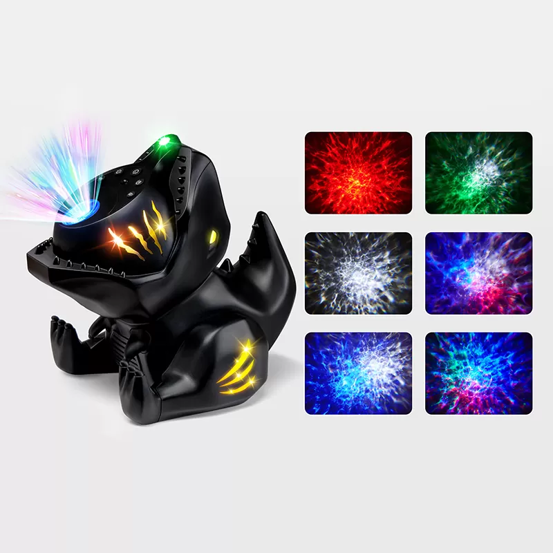 WH-E23 Iron Dinosaur Galaxy Projector Light